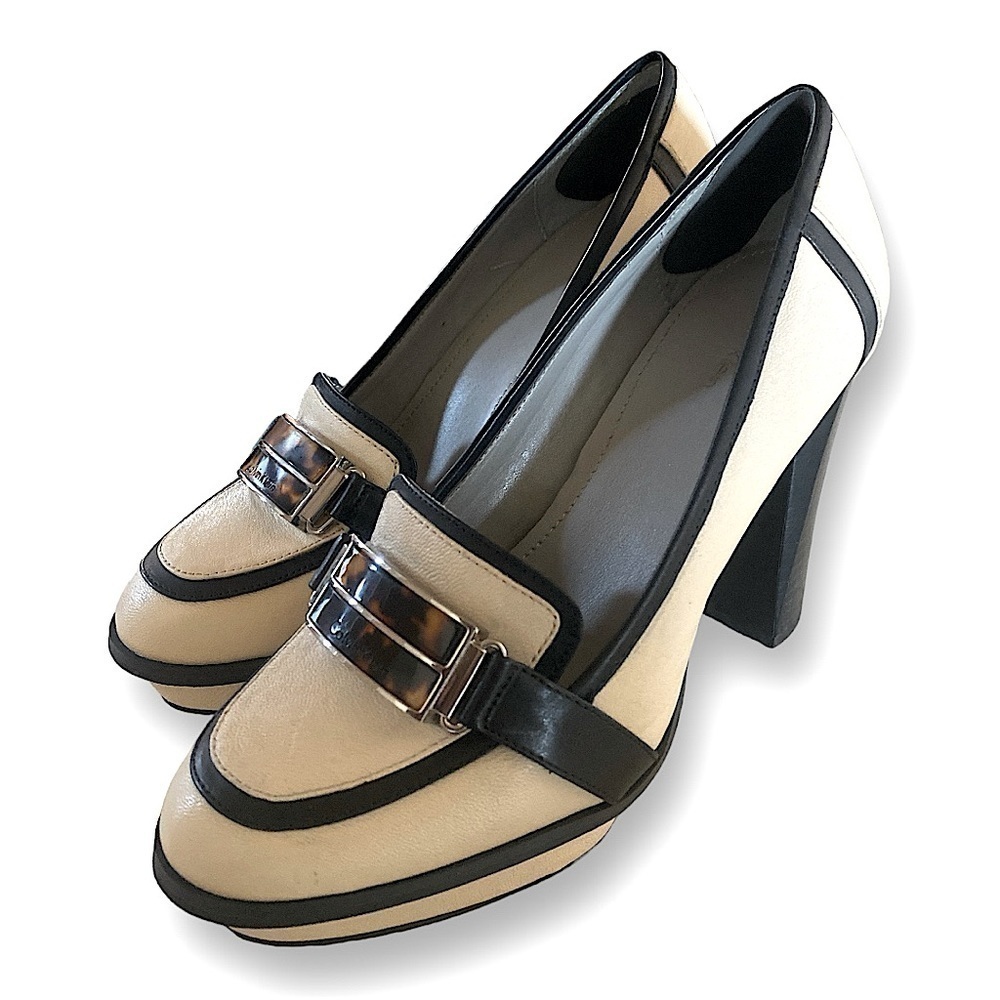 CALVIN KLEIN Vintage Mariela Heeled Loafer Women’s Size 9M